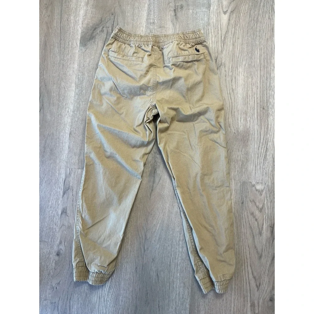 Polo Ralph Lauren Boys Tan Utility Jogger Pants Khaki 6